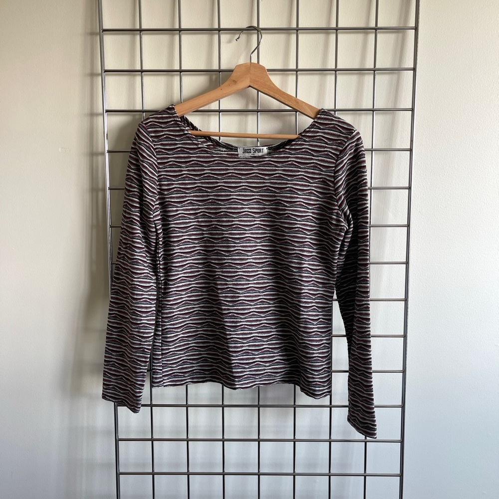 Striped Long Sleeve Top